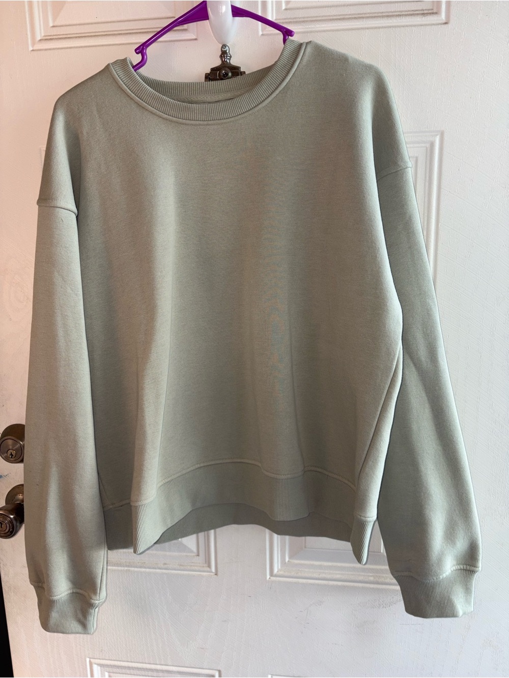 Mono B Soft Sage Green Crewneck Sweatshirt